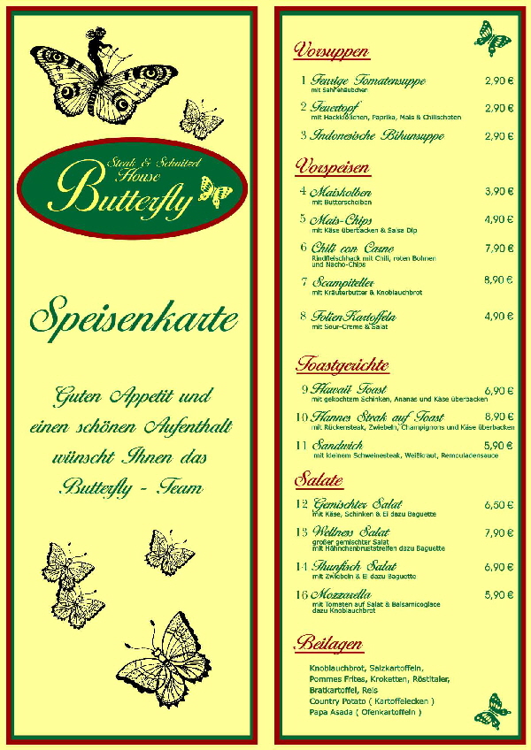 2011 Speisenkarte 1